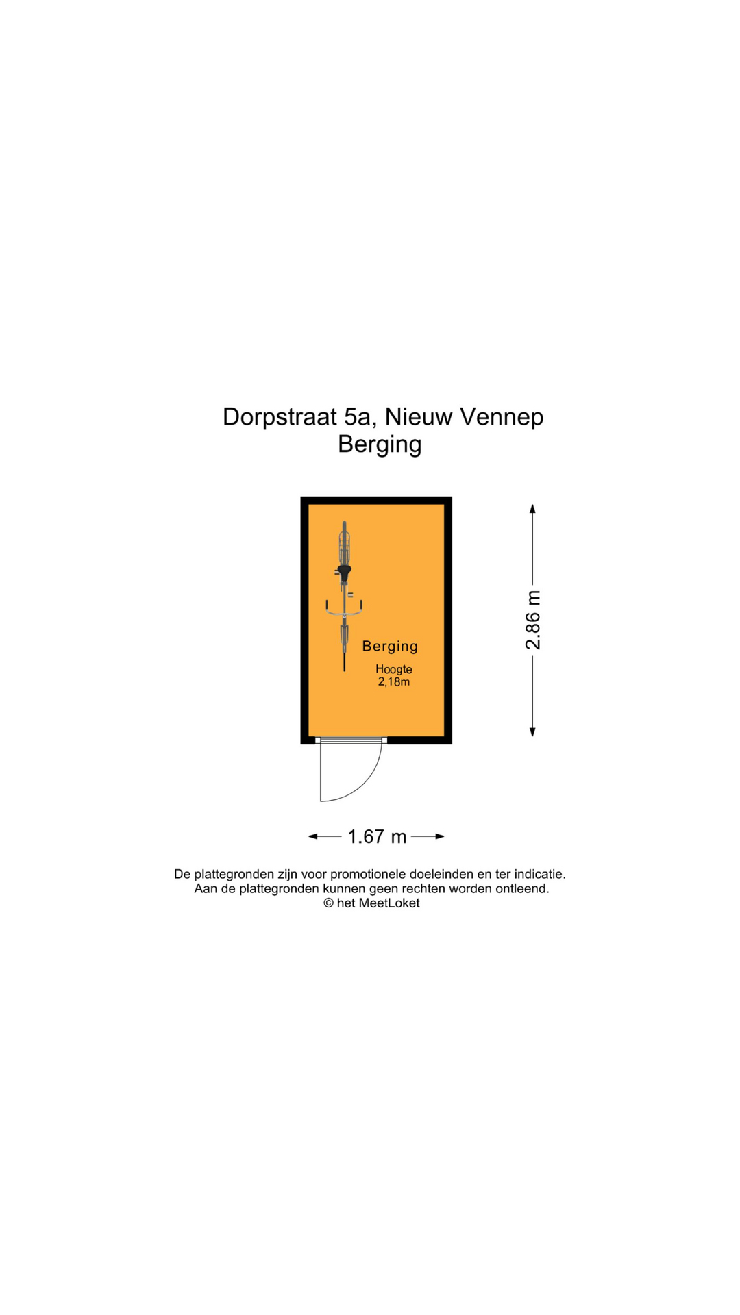 Dorpstraat 5 A, 2152 BA Nieuw-vennep map